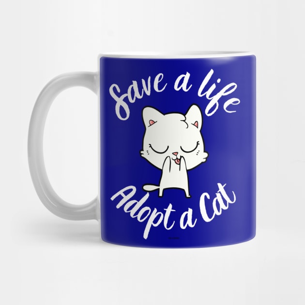 Save A Life Adopt A Cat by MisaMarket